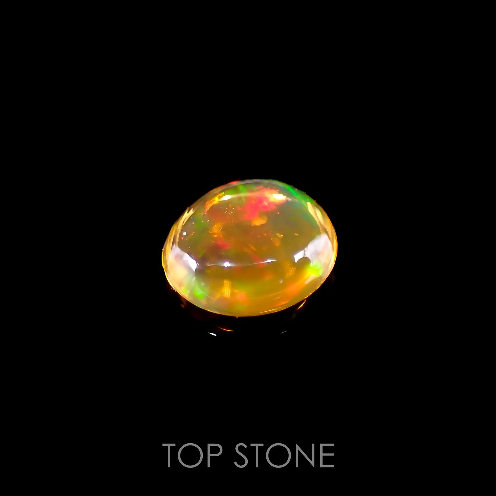 ファイヤーオパール メキシコ産 0.37ct[220917617]6x5.6mm前後