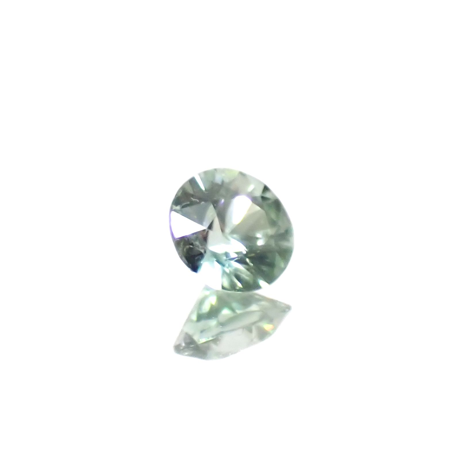 リバースカラーチェンジジルコン ミャンマー・モゴック産 0.28ct[240929174]3.8x3.7mm前後