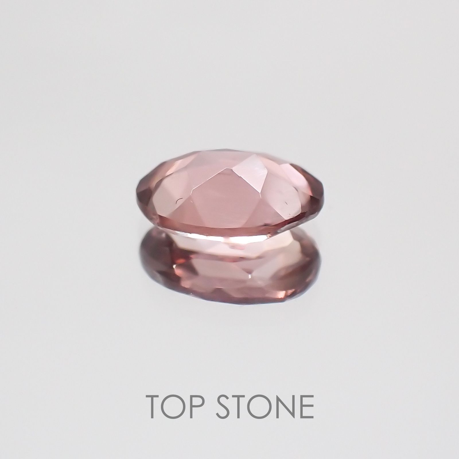 ピンクジルコン スリランカ,カンボジア産 ルース 1.08ct[21059797]7×5.1mm前後