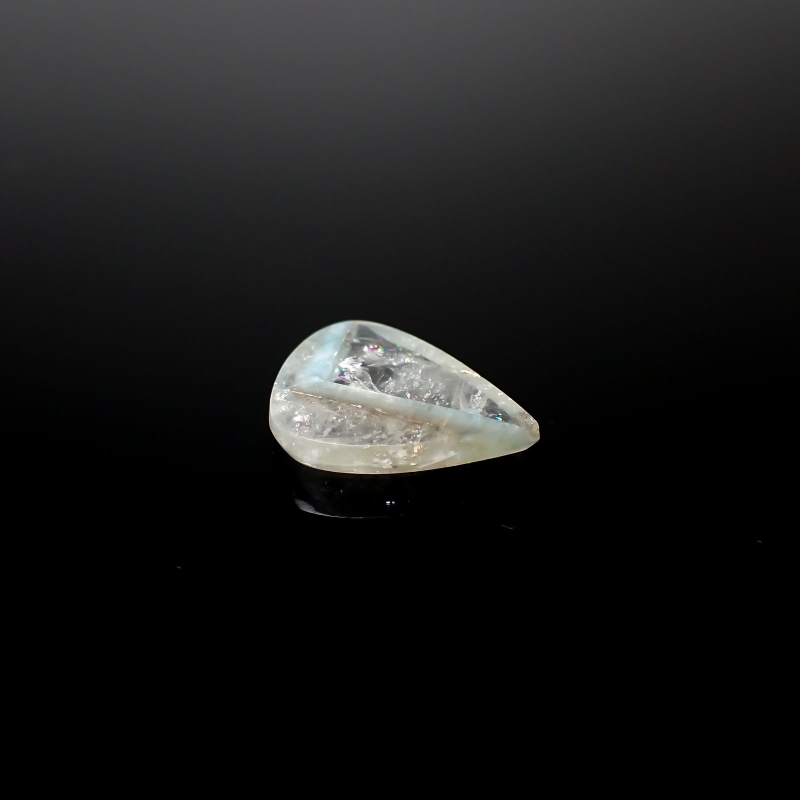 パライバクォーツ ブラジル産 5.16ct[240527411]16.5x12.8mm前後