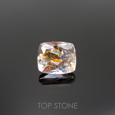 オーロラクォーツ ブラジル・ミナスジェライス産 1.28ct[220114386]7.1x6mm前後
