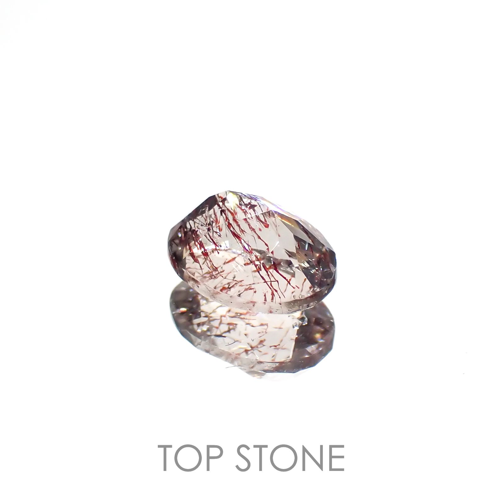 スーパーセブン ブラジル産 0.88ct[221219688]7.2x5.2mm前後