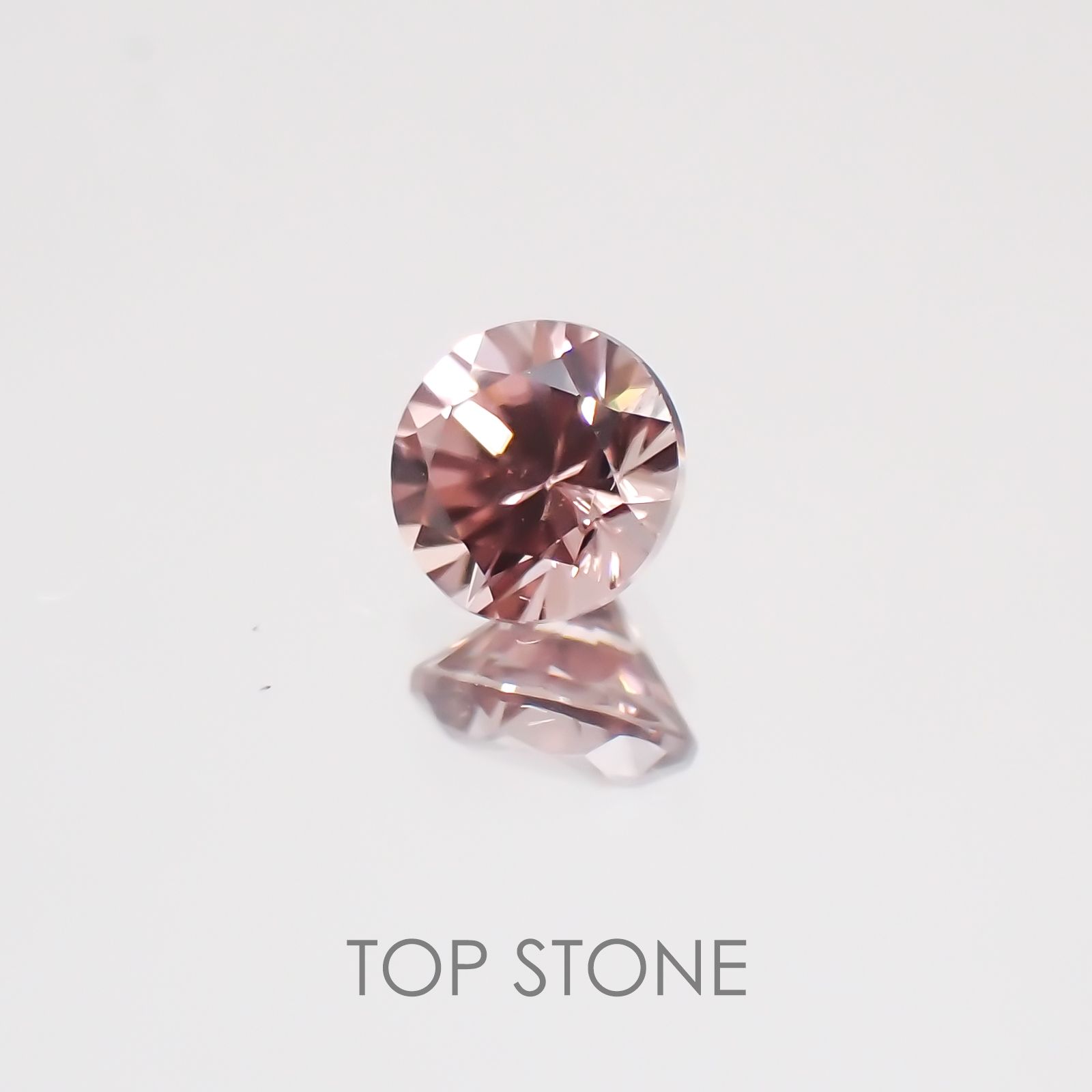 マラヤガーネット タンザニア産 ルース 0.39ct[21059378]4×4mm前後