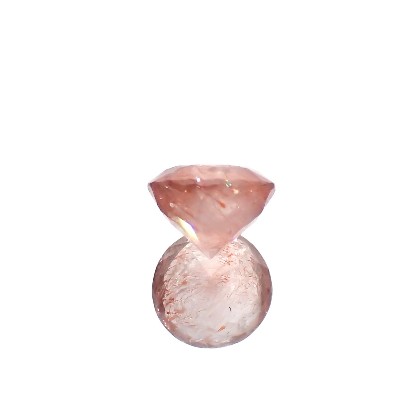 ストロベリークォーツ カザフスタン産 0.75ct[240125498]5.8x5.8mm前後