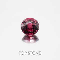 ロードライトガーネット ブラジル産 ルース 1.22ct[21059675]6.1×6.1mm前後