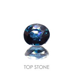 コバルトブルースピネル(宝石名ブルー・スピネル)スリランカ産 1.018ct ソ付(日独)[220113822]6.21x5.43mm前後