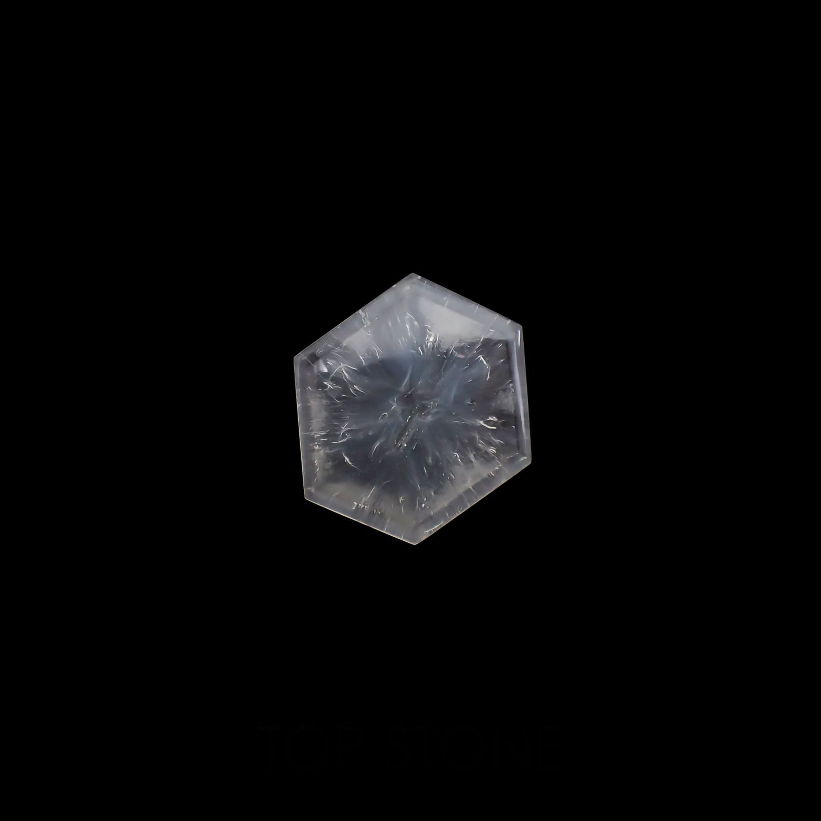 トラピッチェクォーツ 偏光板2枚付き コロンビア・ボヤカ産 39.07ct[230321100]27x24.1mm前後