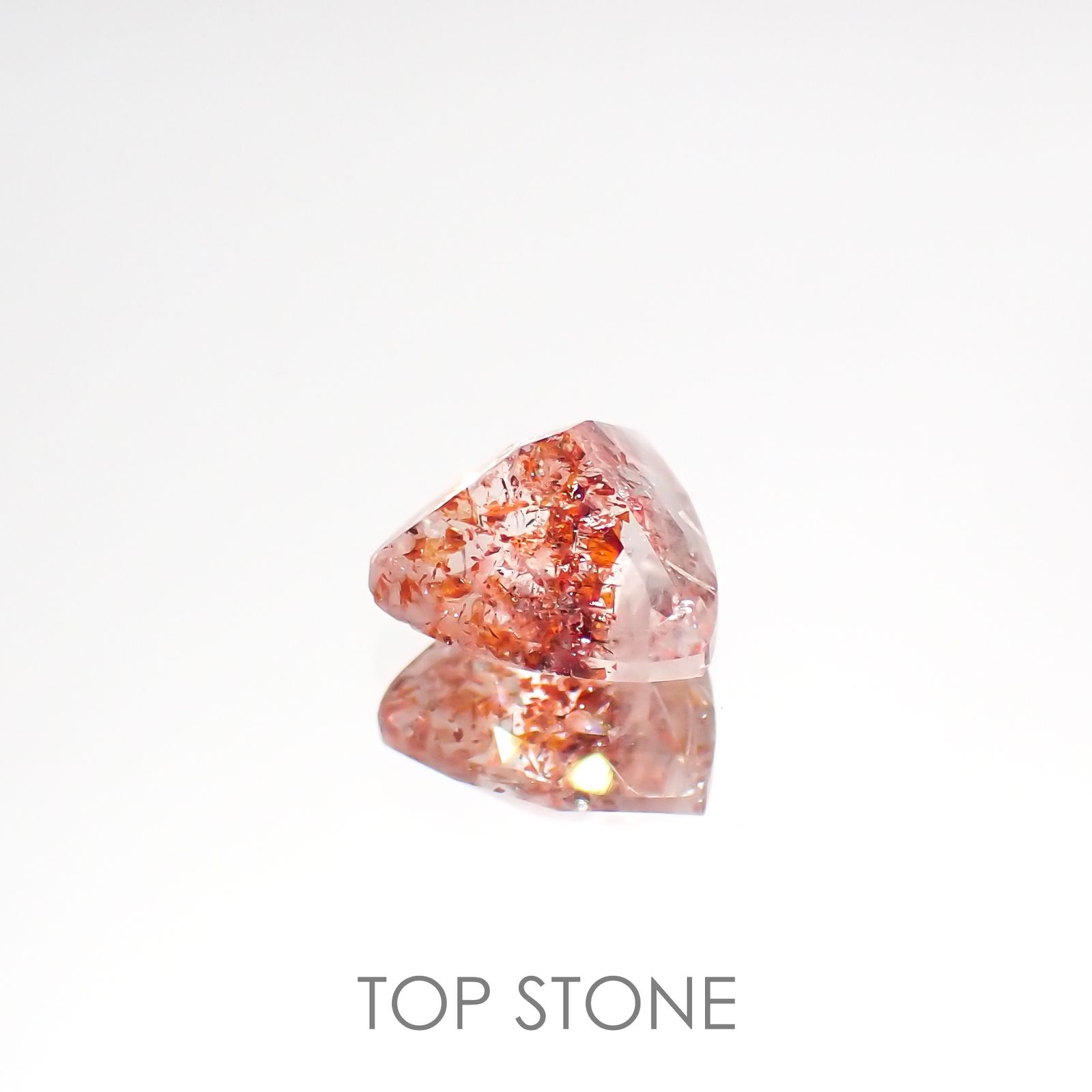 ファイヤークォーツ ナイジェリア産 1.39ct[220114754]7.5x7.9mm前後
