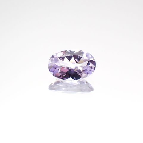 ラベンダーゾイサイト(宝石名ゾイサイト)タンザニア産 0.39ct 識別済[231124103]6x3.8mm前後