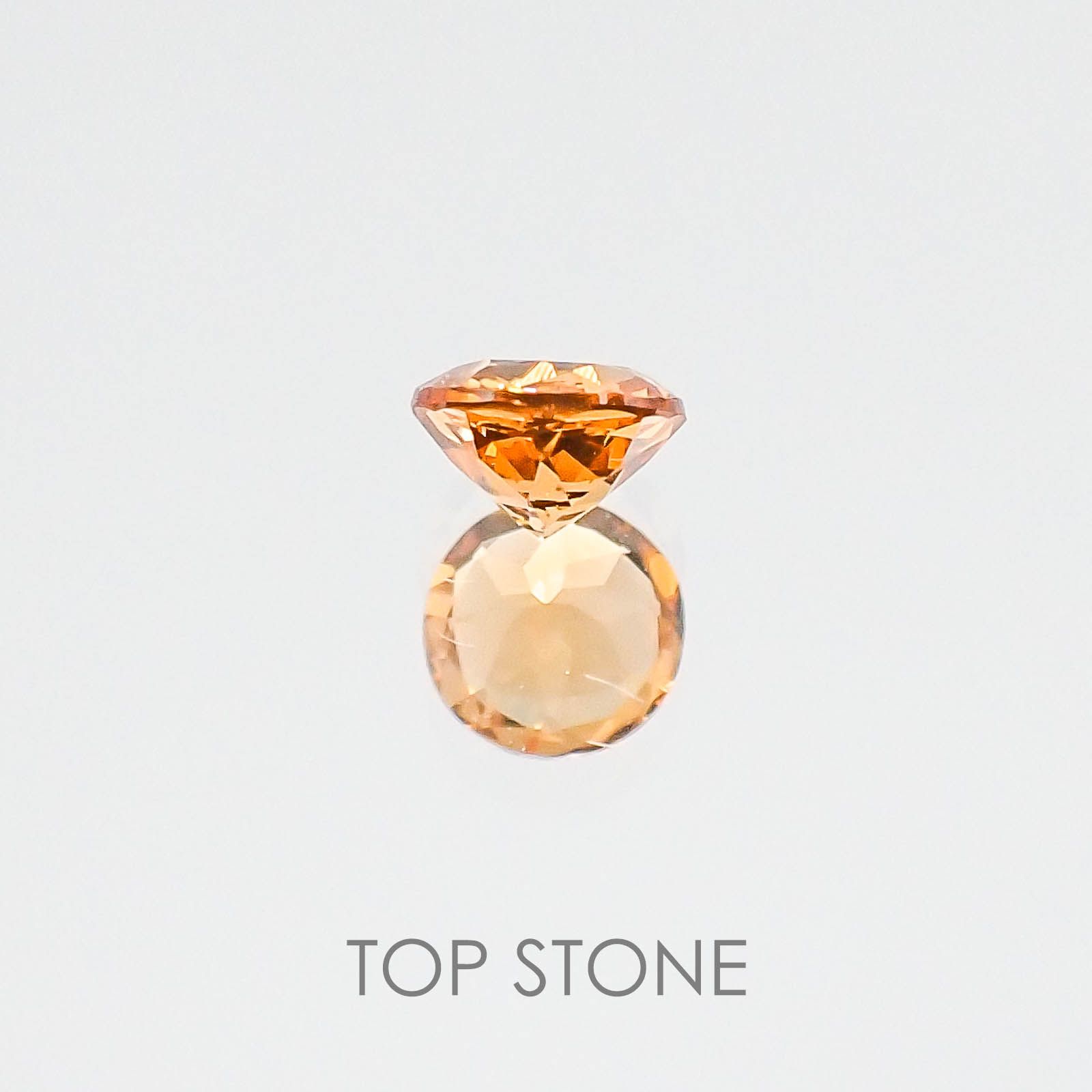 スペサルティンガーネット マンダリンオレンジカラー ケニア産 ルース 0.3ct[20084395]3.9×3.9mm前後