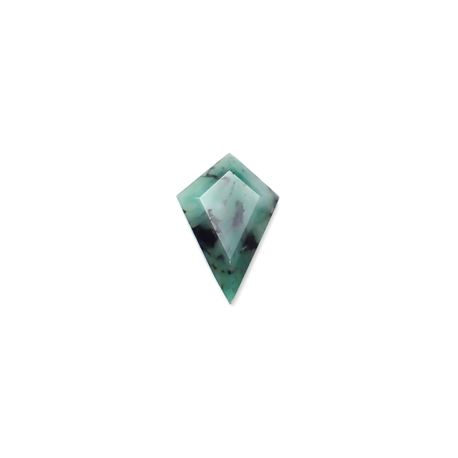◇カスタムカット◇エメラルド ブラジル産 2.97ct[240326479]16.3x10.9mm前後