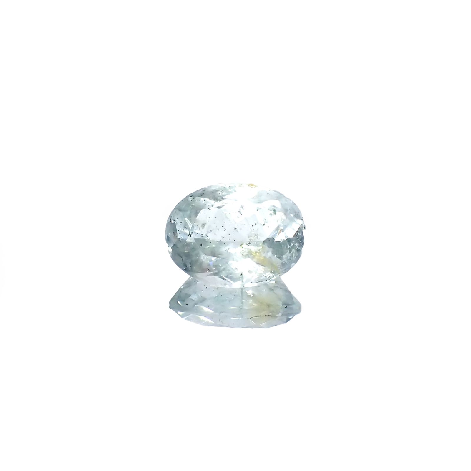 オーロラアクアマリン ブラジル産 2.53ct[240226058]10.3x7.7mm前後