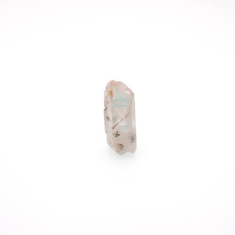 アホイト 原石(宝石名アホイト イン クォーツ)南アフリカ・メッシーナ鉱山産 9.10ct 識別済[230522036]22x9mm前後