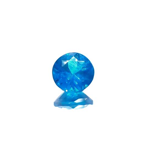 ネオンブルーアパタイト マダガスカル産 0.51ct[231224992]5x5mm前後