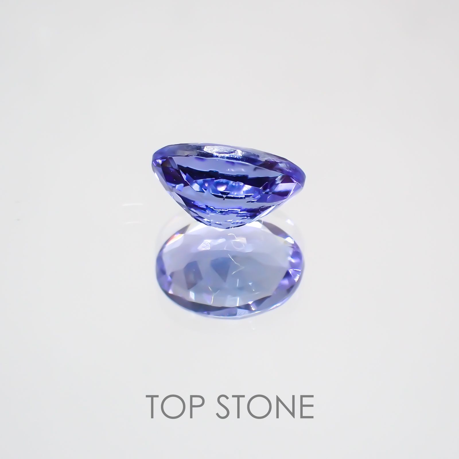 タンザナイト(ゾイサイト) タンザニア産 ルース 0.58ct[210610069]6.3×4.3mm前後