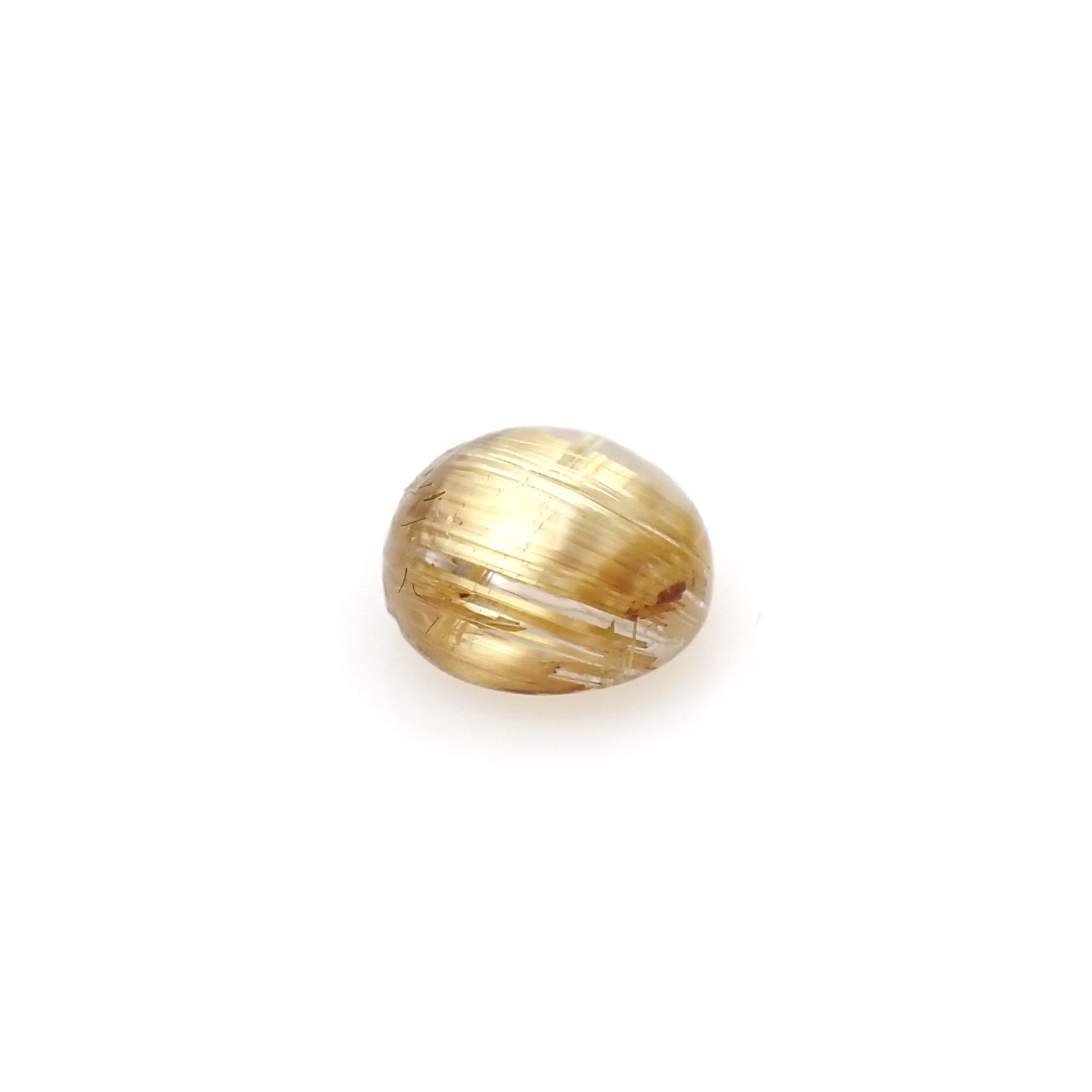 ルチルクオーツ キャッツアイ ブラジル産 1.60ct[240427332]7x7mm前後