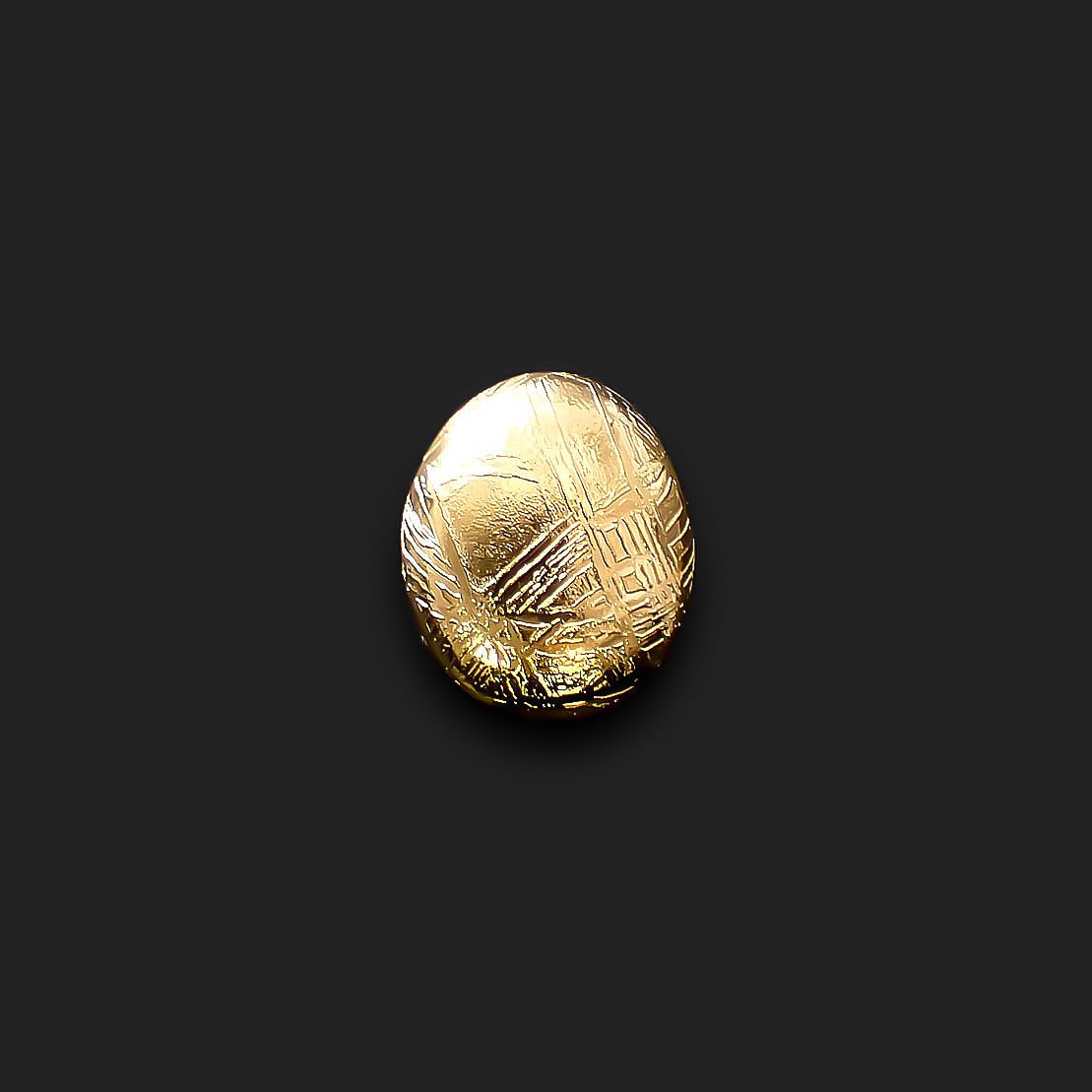 ムオニナルスタ隕石 発見地:スウェーデン 7.27ct[240125811]11.5x9.6mm前後