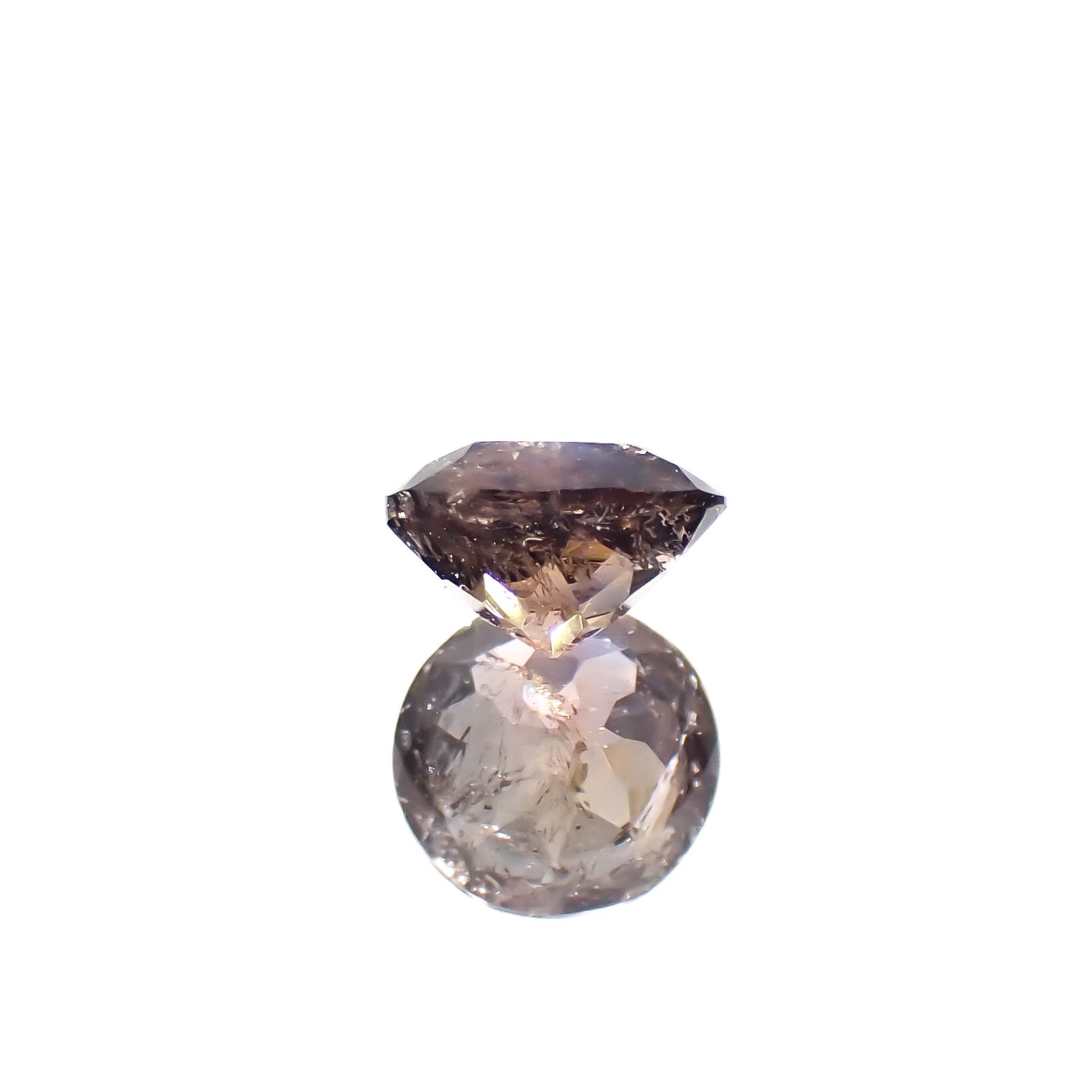 ブルーティントアキシナイト パキスタン産 0.40ct[240628348]4.7x4.7mm前後