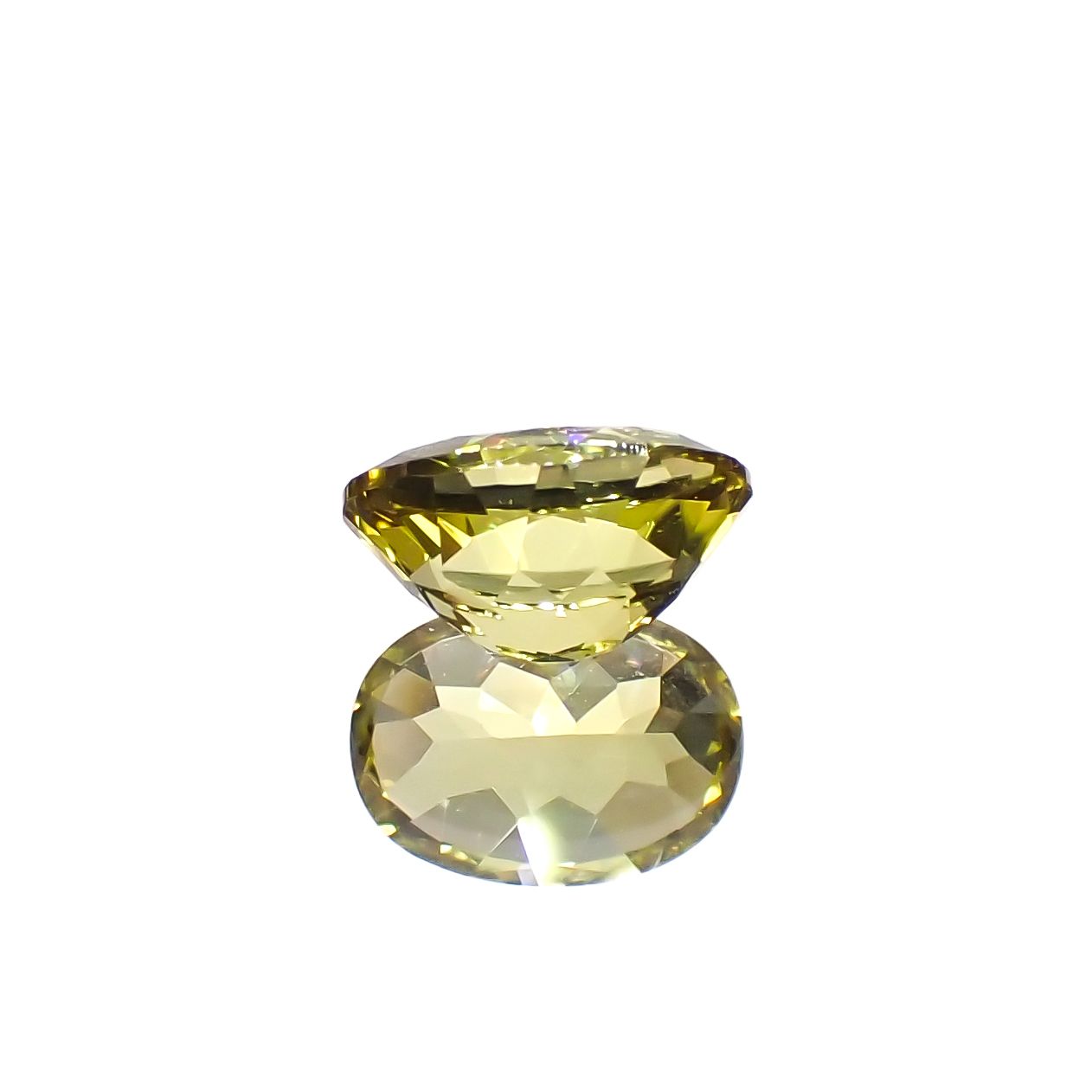 カナリートルマリン ザンビア・カナリー鉱山産 0.88ct[230823142]7x5.1mm前後