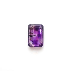 アメジストエレスチャル ナイジェリア産 1.23ct[231224656]7.6x5.2mm前後