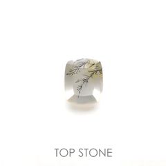 デンドリチッククォーツ ブラジル産 4.31ct[220616705]11.6x9.9mm前後