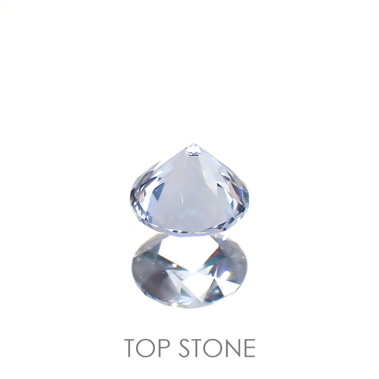 グレイッシュブルースピネル ビルマ産 ルース 0.27ct[210913134]3.8×3.8mm前後