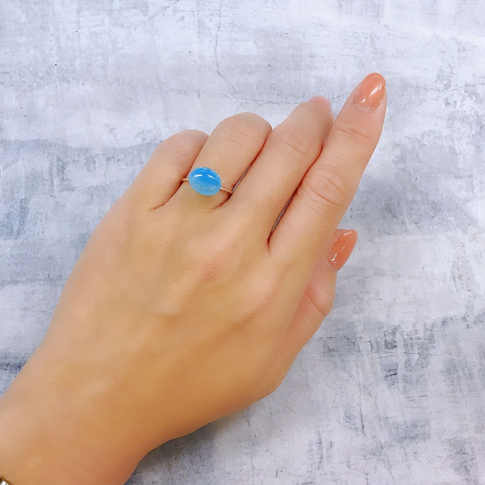 ヘミモルファイト(宝石名ヘミモルファイト)コンゴ民主共和国産 3.17ct 識別済[220917613]10.6x8.2mm前後