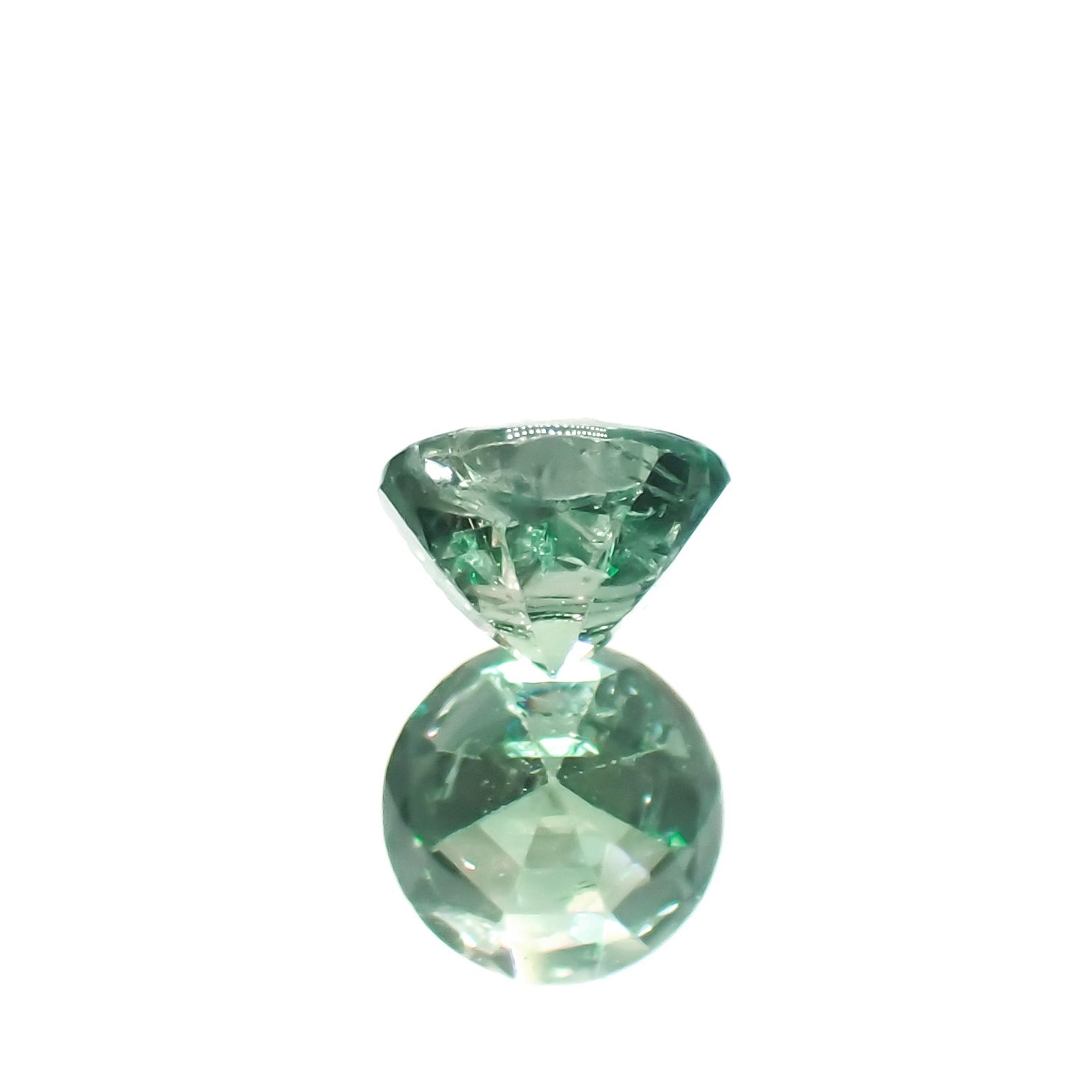 アレキサンドライト(宝石名アレキサンドライト)ブラジル産 0.24ct 識別済[230622397]3.6x3.6mm前後