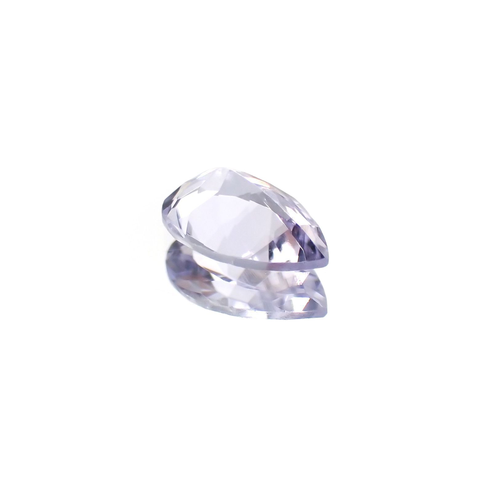 ラベンダーゾイサイト(宝石名ゾイサイト)タンザニア産 識別済 0.34ct / 5.9x3.8mm前後 [230622416]