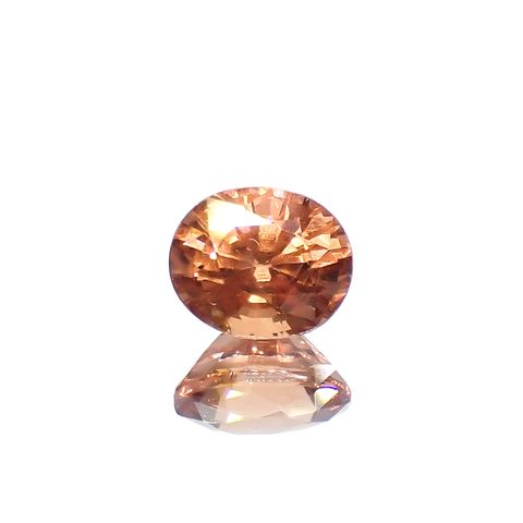 カラーチェンジマラヤガーネット(宝石名ガーネット)タンザニア産 1.05ct 識別済[230421638]6.1x5mm前後