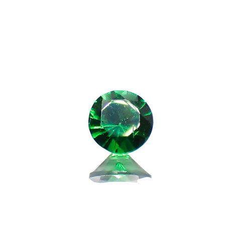 ツァボライト(宝石名グリーン グロッシュラー・ガーネット)タンザニア産 0.13ct 識別済[240226093]3.1x3.1mm前後