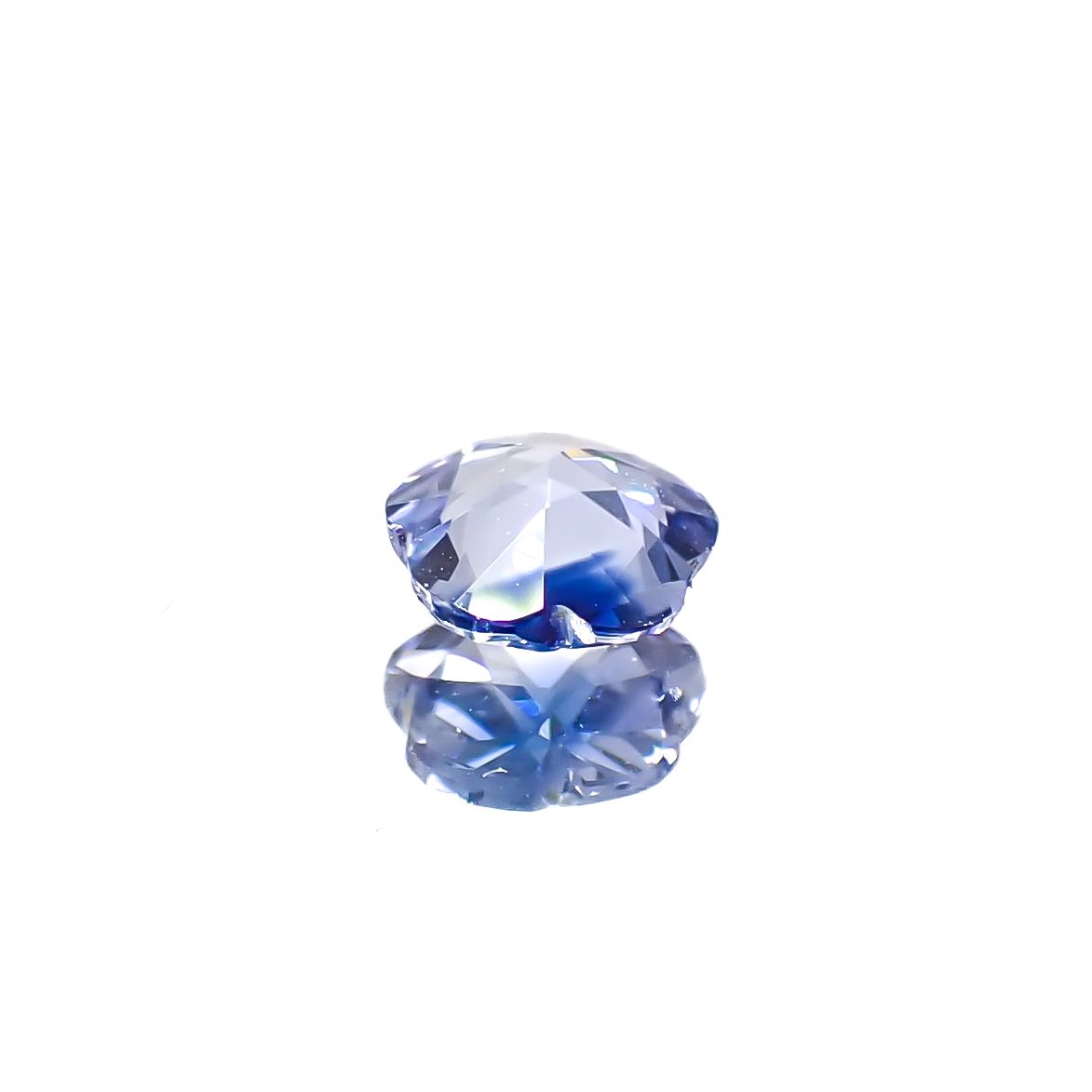 ◇カスタム・フラワーカット◇バイカラーサファイア スリランカ/マダガスカル産 0.35ct[240929078]4.4x4.5mm前後