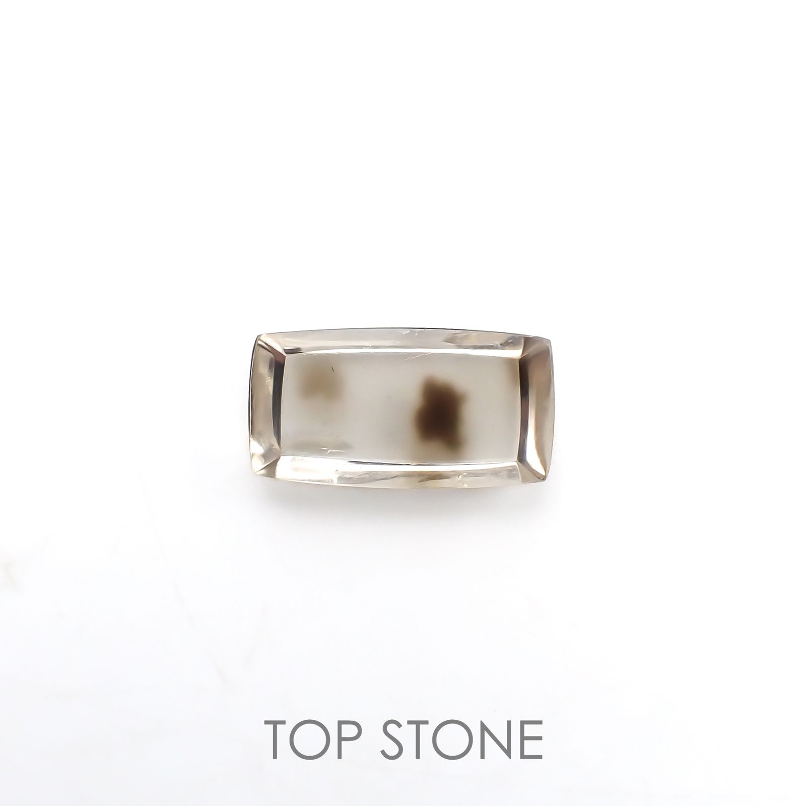 ダルメシアンクォーツ ブラジル産 11.76ct[220616095]21x11mm前後
