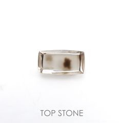 ダルメシアンクォーツ ブラジル産 11.76ct[220616095]21x11mm前後
