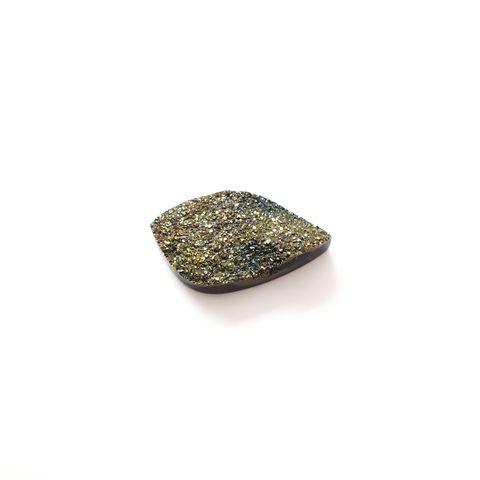 ◇フリーフォーム◇レインボーパイライト 原石 ロシア産 24.20ct[240326431]28.6x15.6mm前後