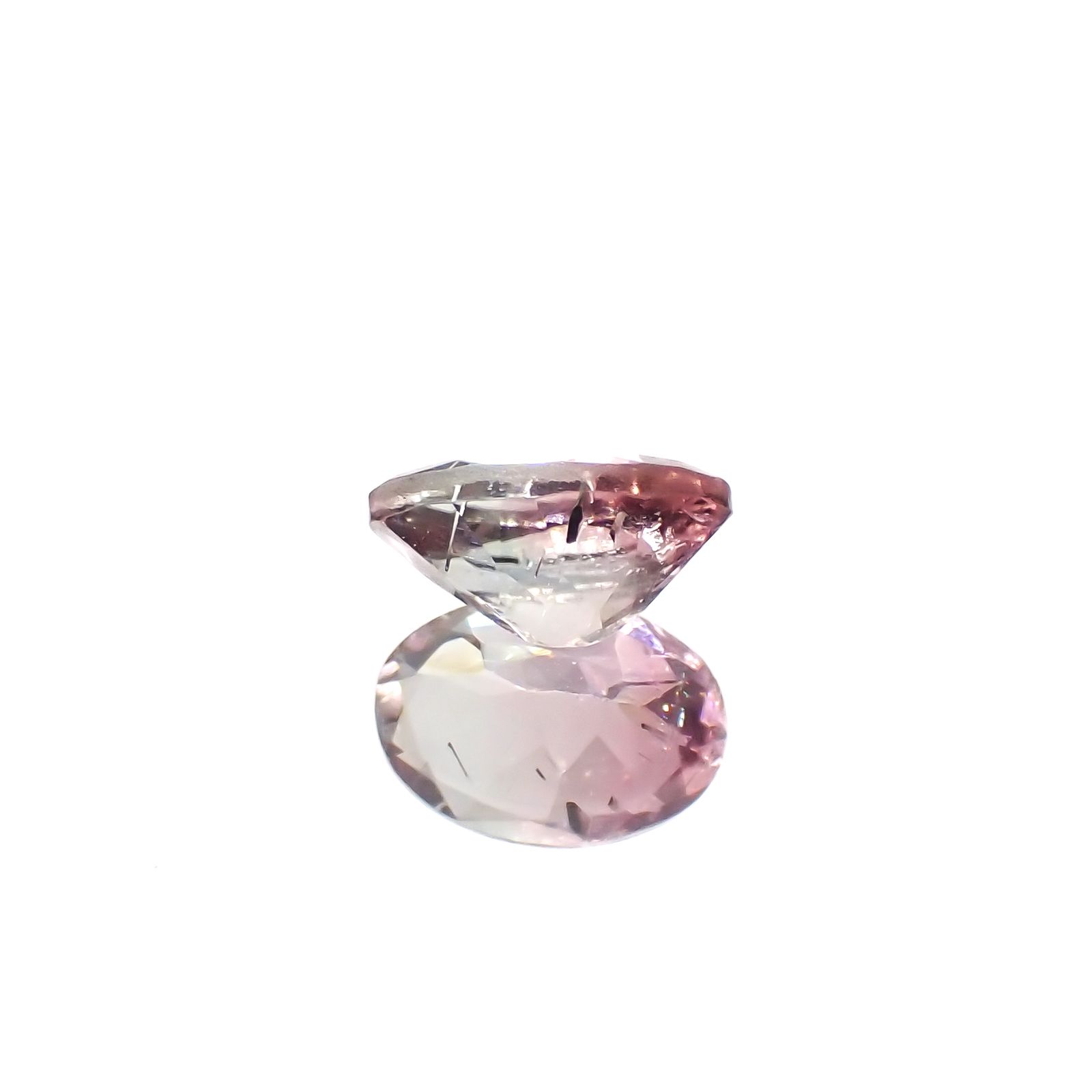 バイカラートルマリン コンゴ産 0.87ct[231224493]7.3x5.1mm前後