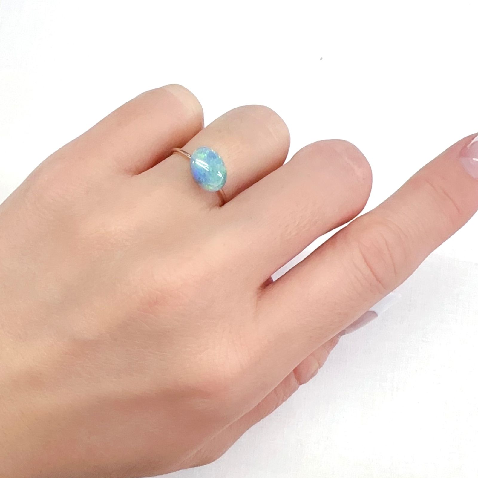 オパール オーストラリア産 1.20ct[231225213]9.4x7mm前後