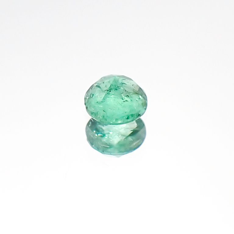 パライバトルマリン(宝石名トルマリン/別名パライバ・トルマリン) ブラジル・パライバ州バターリャ鉱山産 0.12ct 識別済[20096286]3×3mm前後
