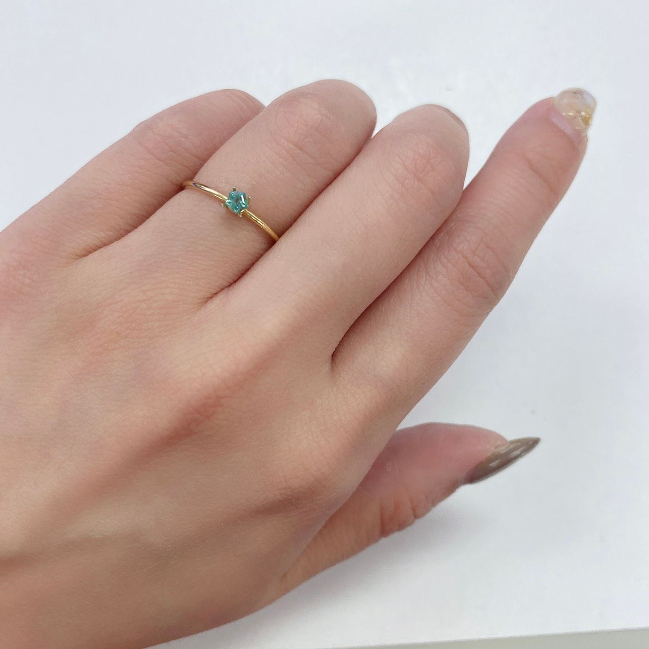 ◇ペンタゴンカット◇エメラルド(宝石名エメラルド) ザンビア産 0.12ct