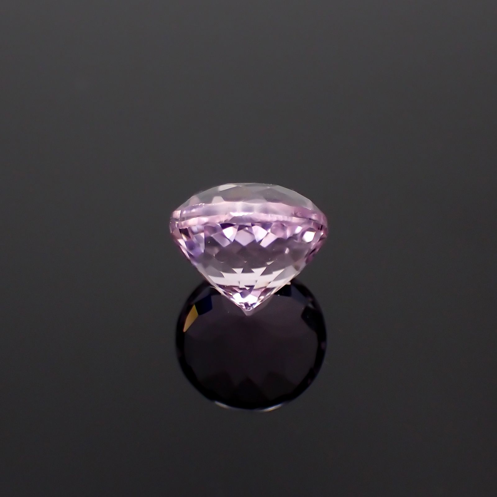 クンツァイト アフガニスタン産 2.50ct[231124350]7.7x7.7mm前後