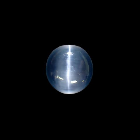 アパタイトキャッツアイ(宝石名アパタイト)マダガスカル産 6.61ct 識別済[230823092]11.8x11.3mm前後
