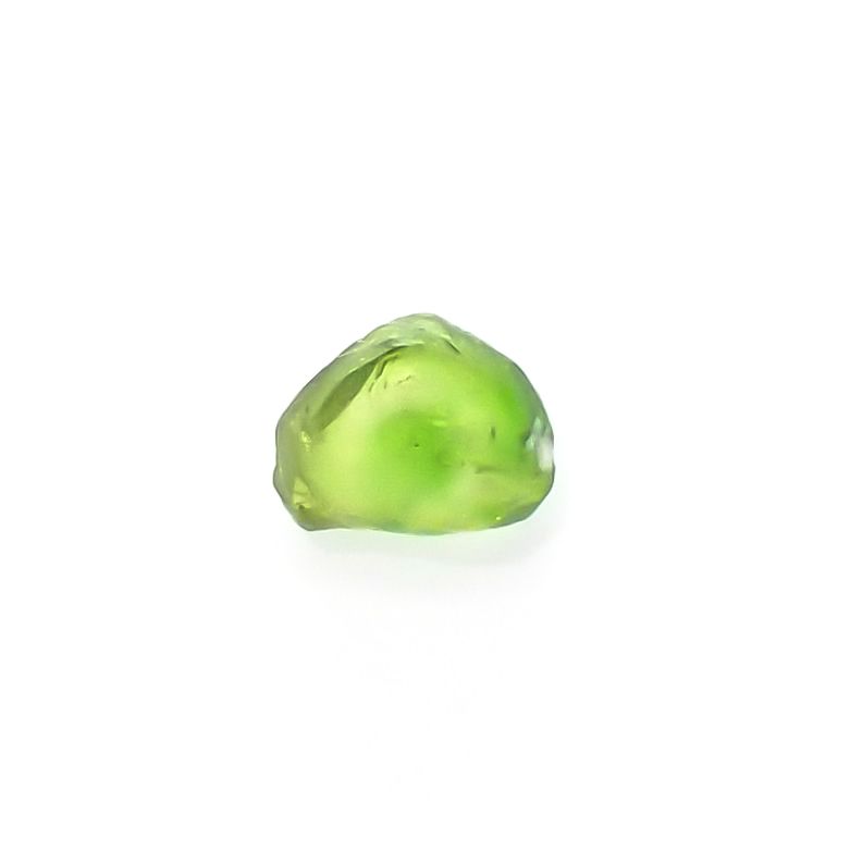デマントイドガーネット 原石スライス(宝石名デマントイド・ガーネット) 0.33ct 識別済[210812772]4.9×3.8mm前後