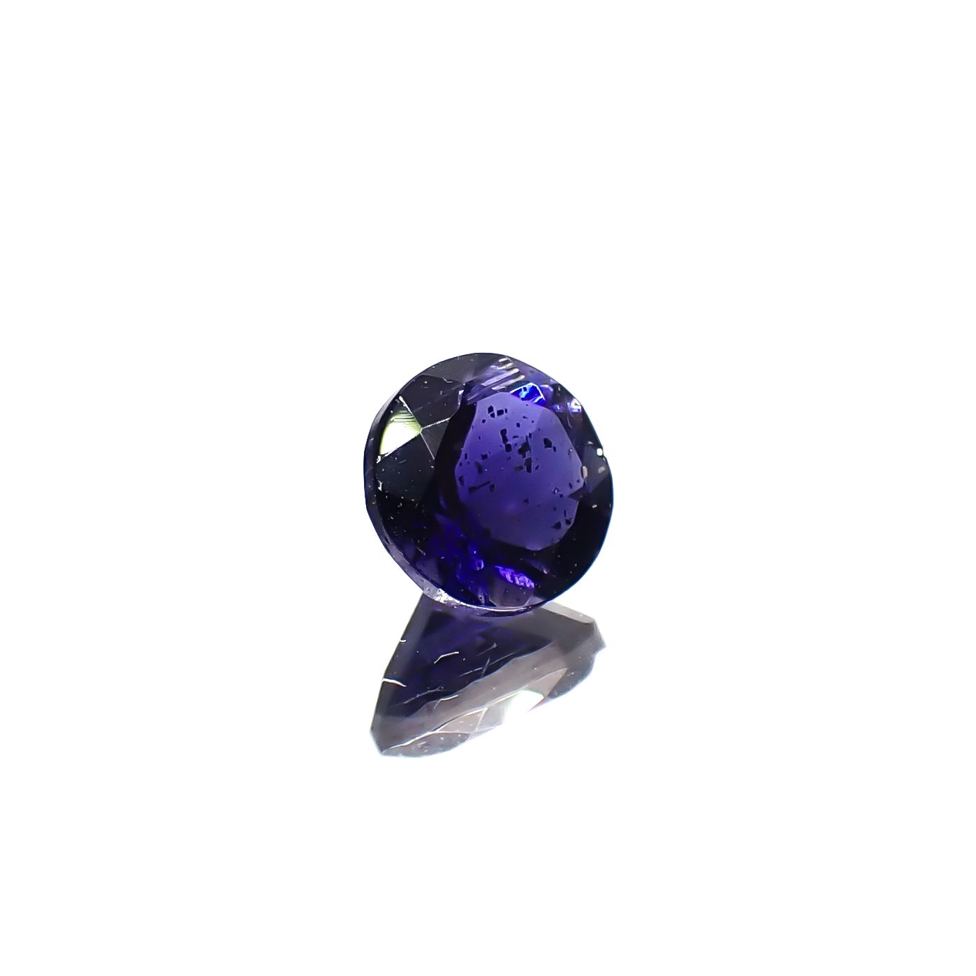 アイオライトサンストーン インド/ブラジル産 0.50ct[240928842]5.2x5.2mm前後