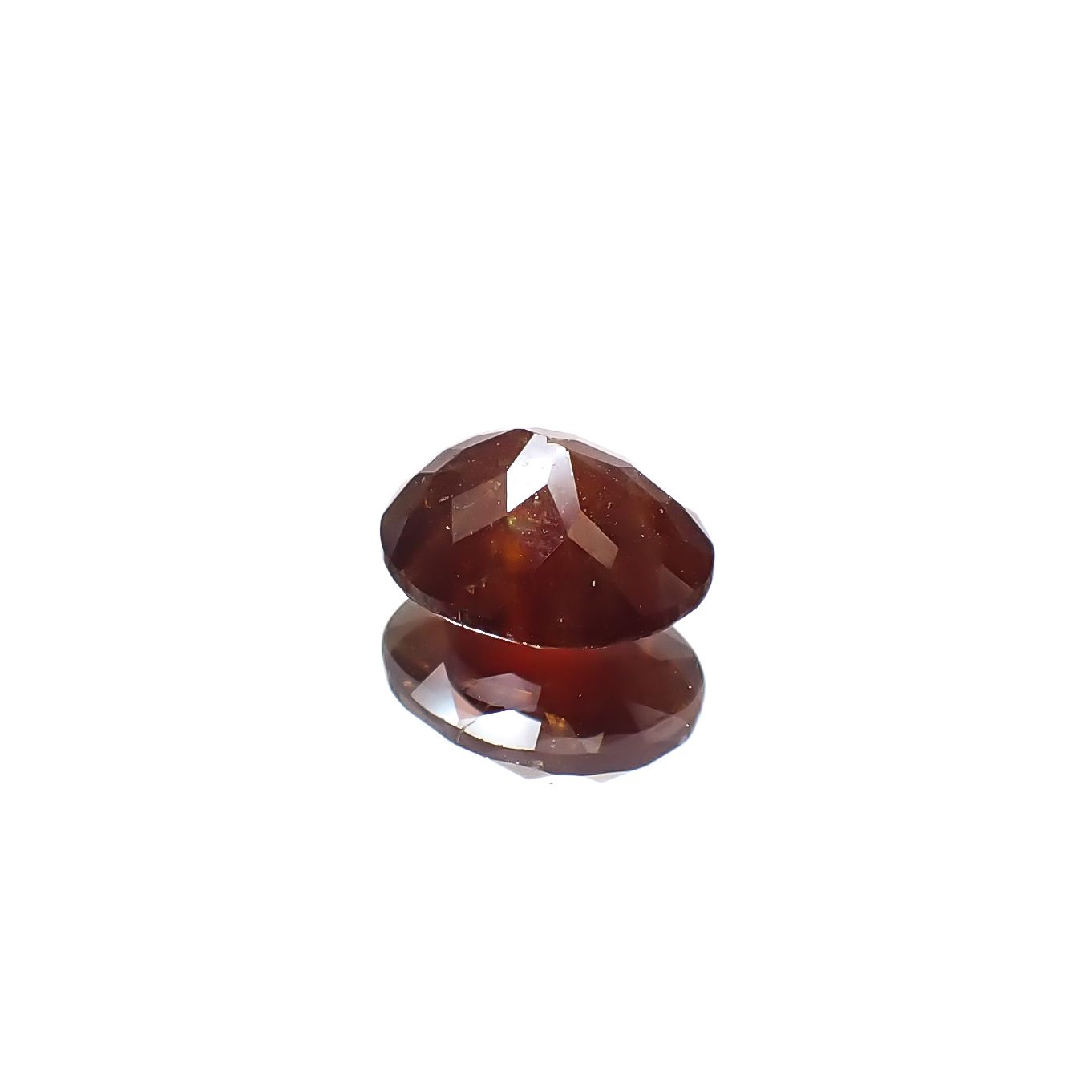 レインボーガーネット 日本・奈良県産 1.65ct [250129674]7.6x6.3mm前後