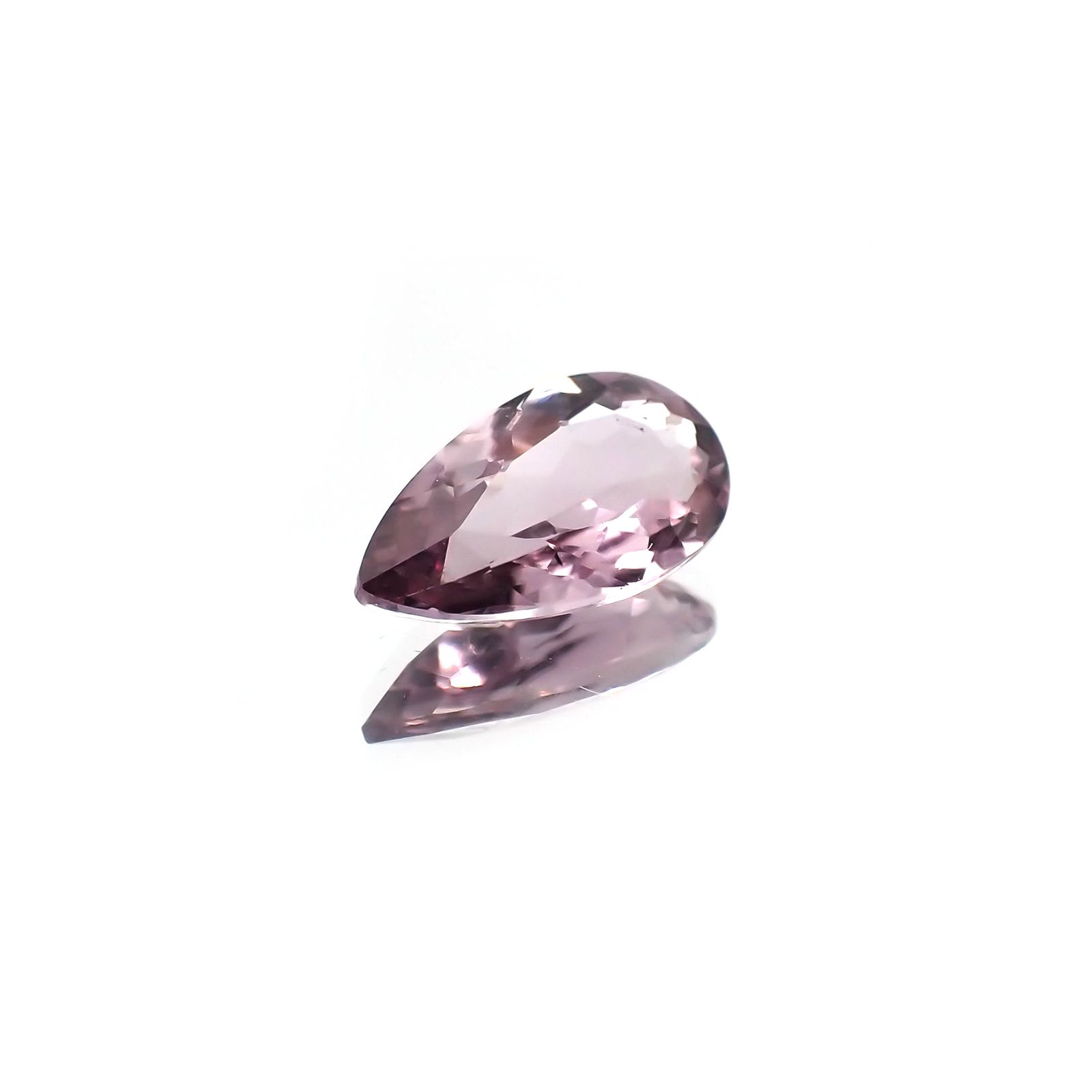 カラーシフト ピンクダイアスポア(宝石名ダイアスポア)アフガニスタン産 1.883ct ソ付(日独)[231124287]11.3x6.3mm前後