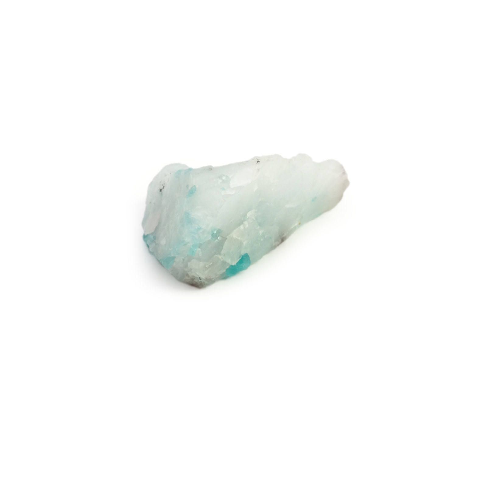 パライバトルマリン ブラジル産 原石・結晶  18.48ct[19111914]18.8×18.2mm前後