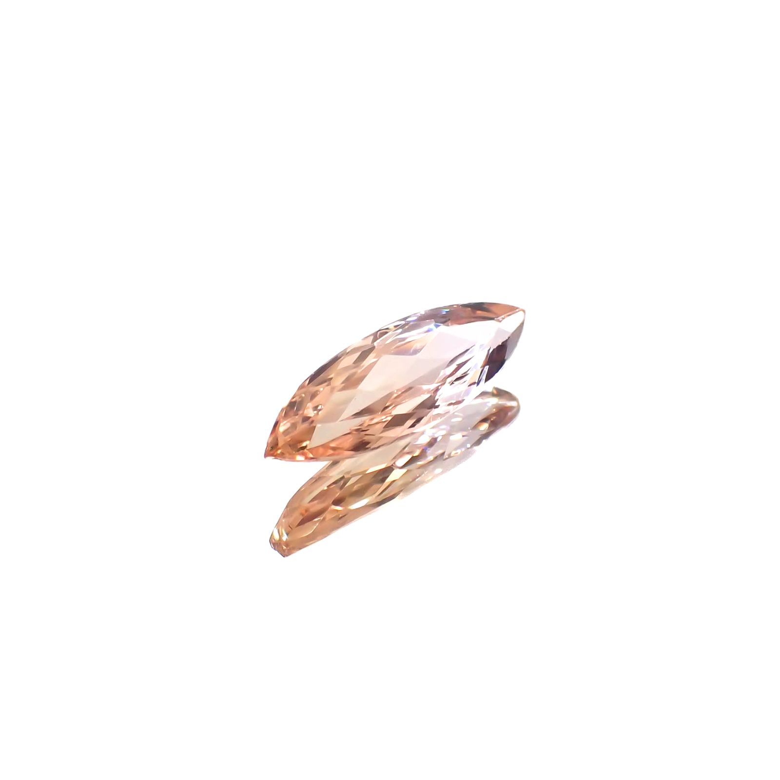 バイカラートパーズ ブラジル産 2.33ct[230521920]16x5.2mm前後