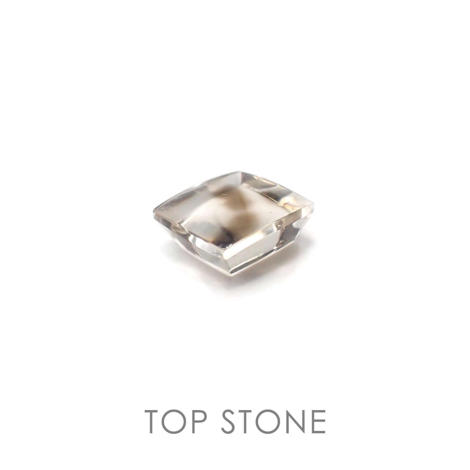 ダルメシアンクォーツ ブラジル産 ルース 9.46ct[20095870]13.2×13mm前後