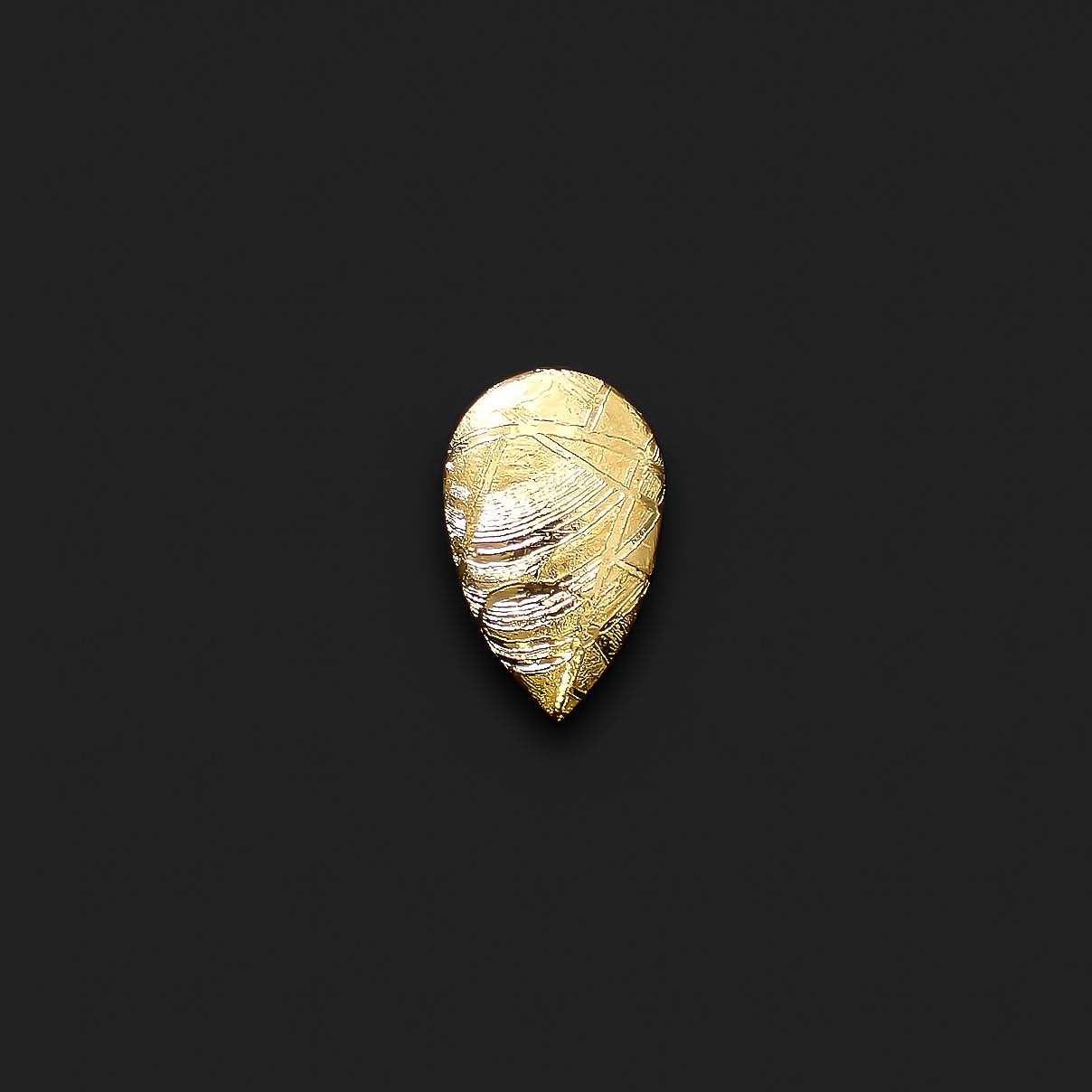 ムオニナルスタ隕石 発見地:スウェーデン 9.48ct[240125817]15.8x9.9mm前後