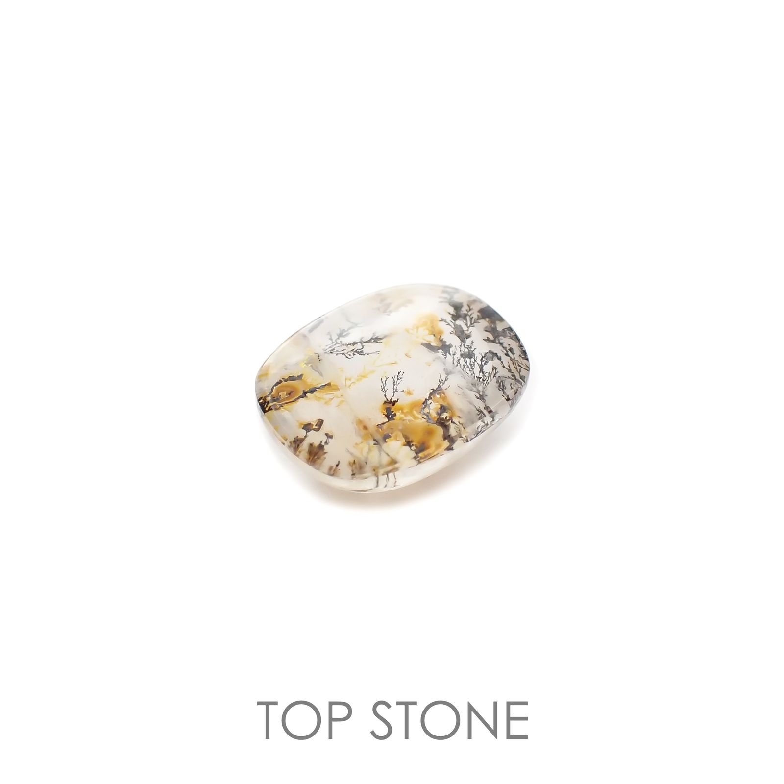 デンドリチッククォーツ ブラジル産 ルース 2.05ct[210610879]9×7mm前後